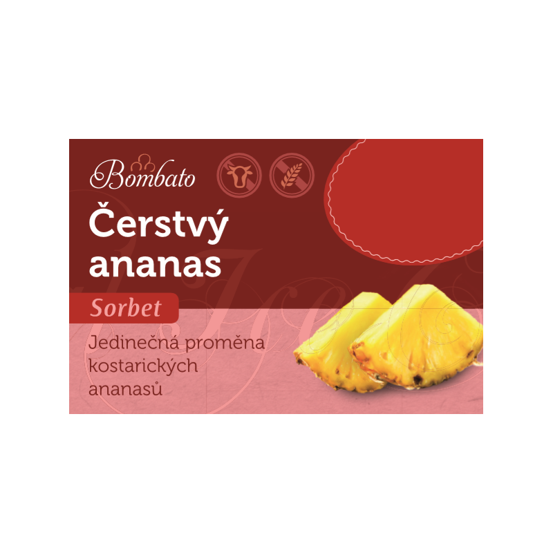 ZM BOMBATO Čerstvý ananas 2,5l