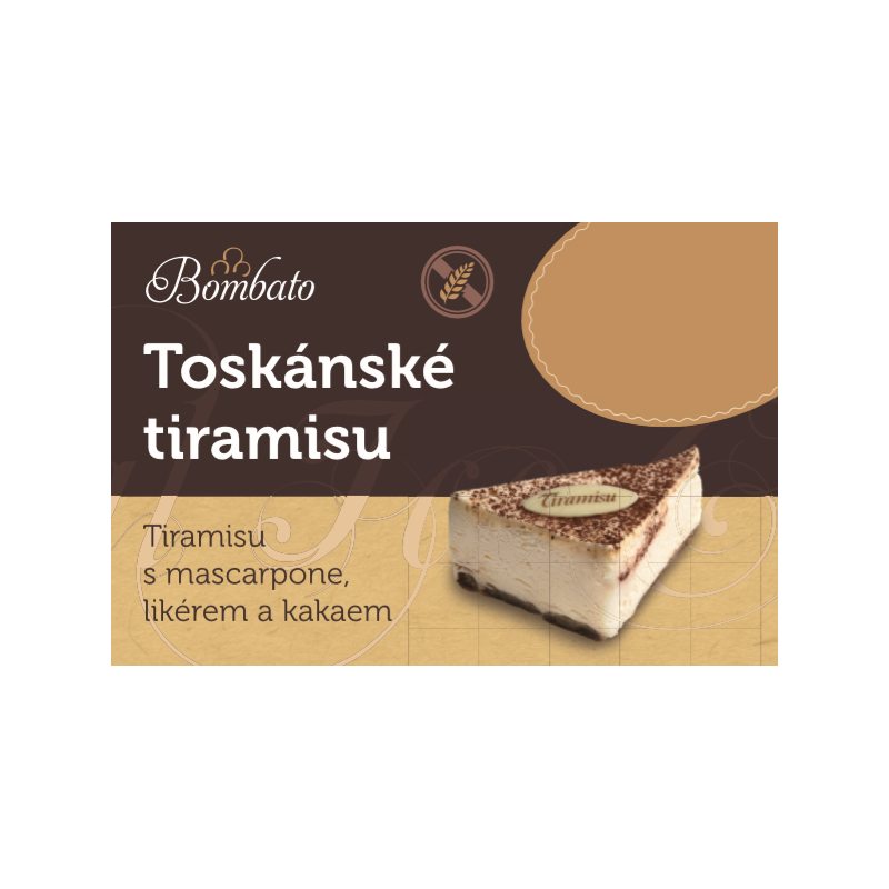 ZM BOMBATO Toskánské tiramisu 3,5l