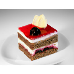 Višňovo-vanilkový řez