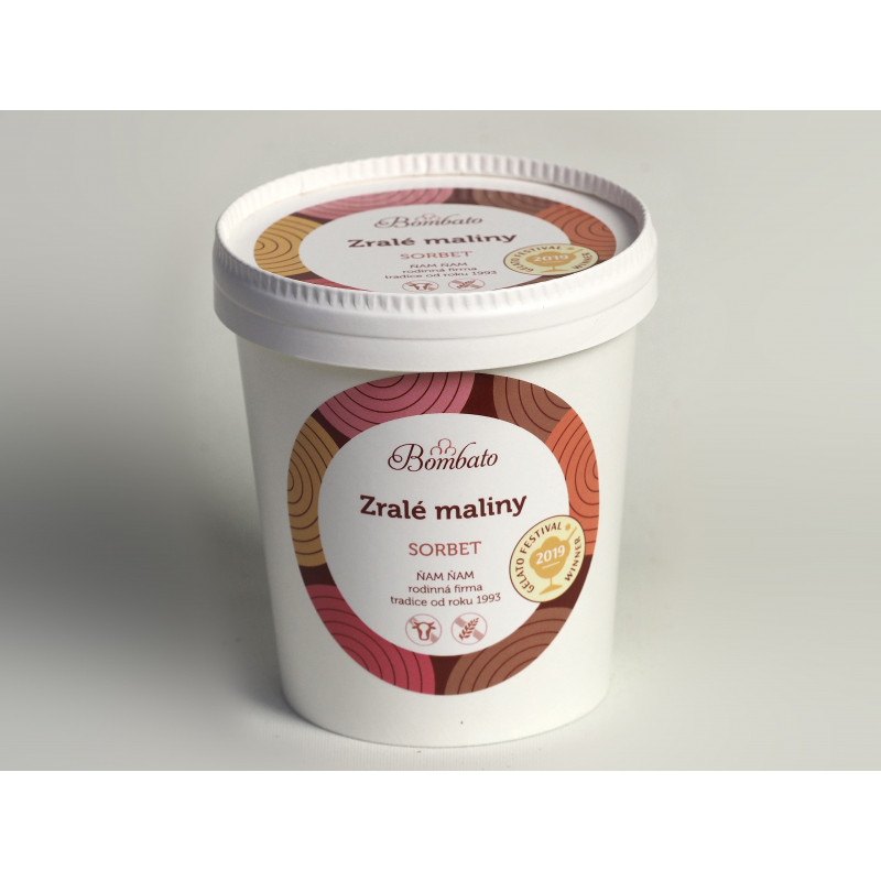 ZM kelímek Bombato Zralé maliny 500 ml - karton