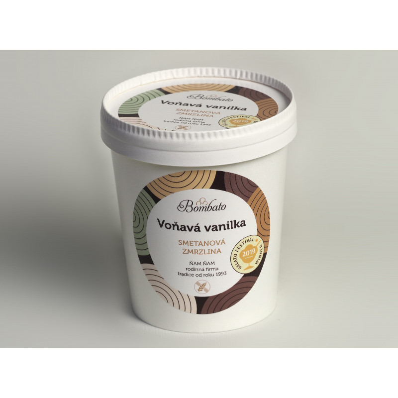 ZM kelímek Bombato Voňavá vanilka 500 ml - karton