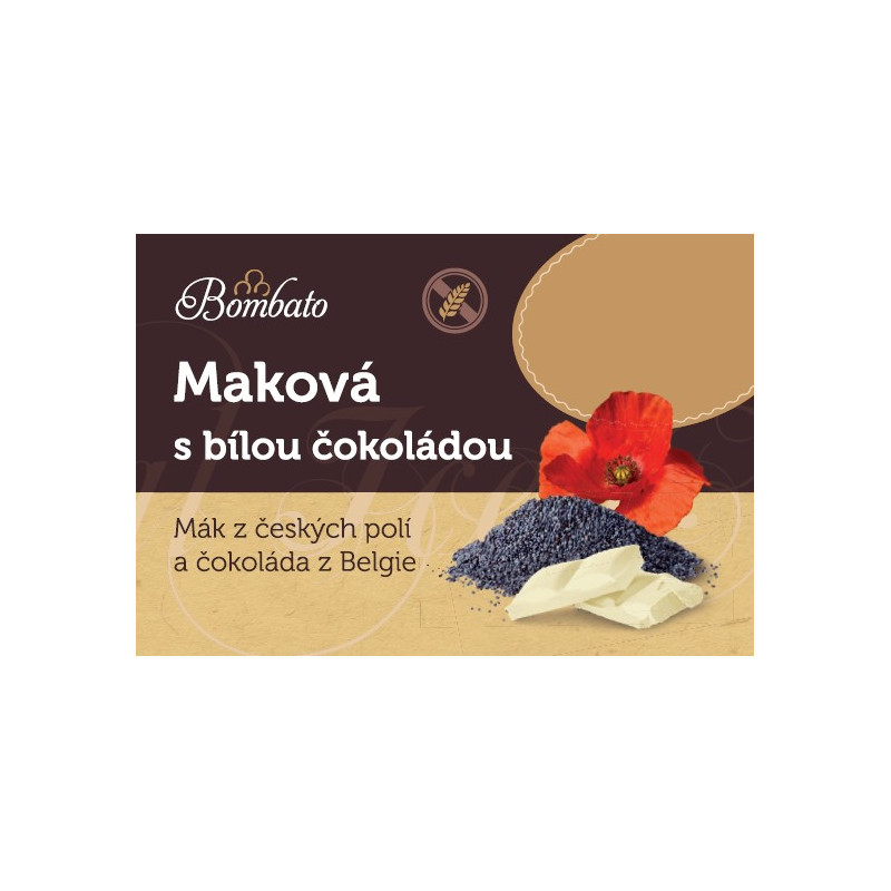 ZM BOMBATO Maková s bílou čokoládou 3,5l